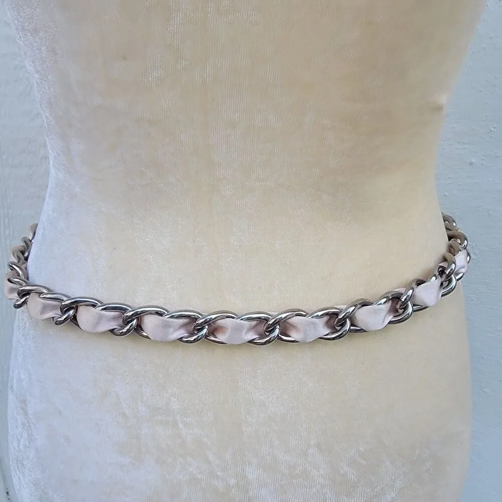 Dolce Gabbana chain link belt 32 inch Made In Italy - Picture 2 of 4